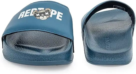 Red Tape Original Sliders Blue Bear
