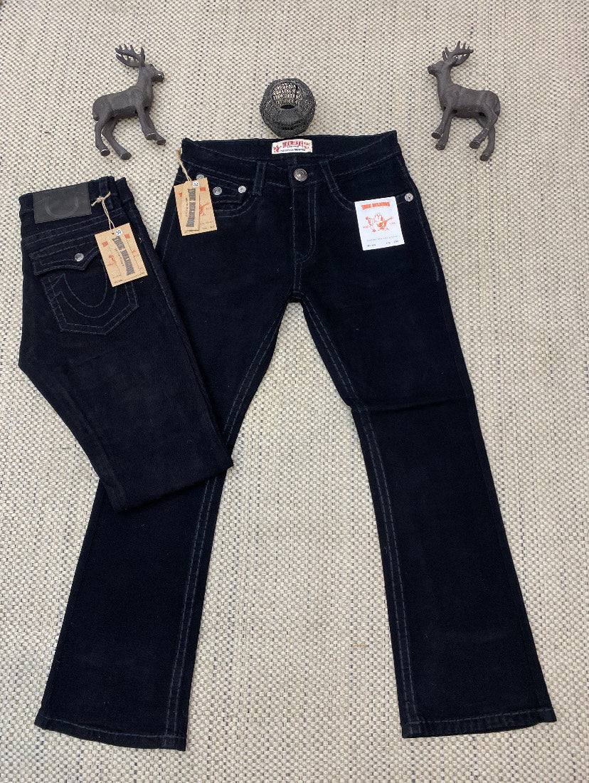 TR BLACK BOOTCUT IMPORTED DENIM
