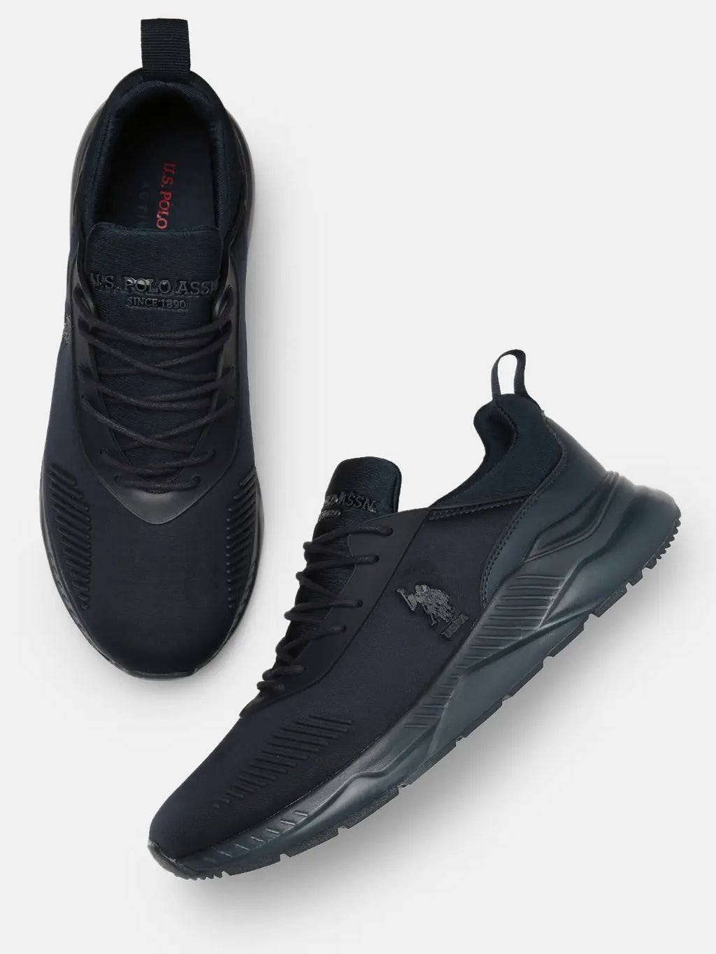 U.S. Polo Assn. Men Navy Blue Claudius 2.0 Walking Shoes