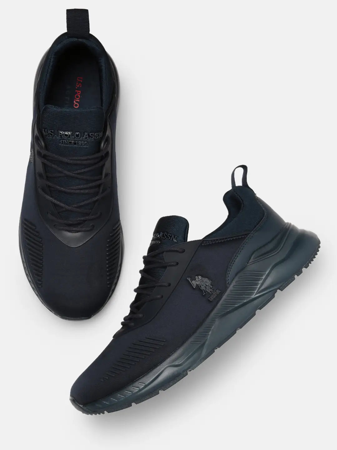 U.S. Polo Assn. Men Navy Blue Claudius 2.0 Walking Shoes