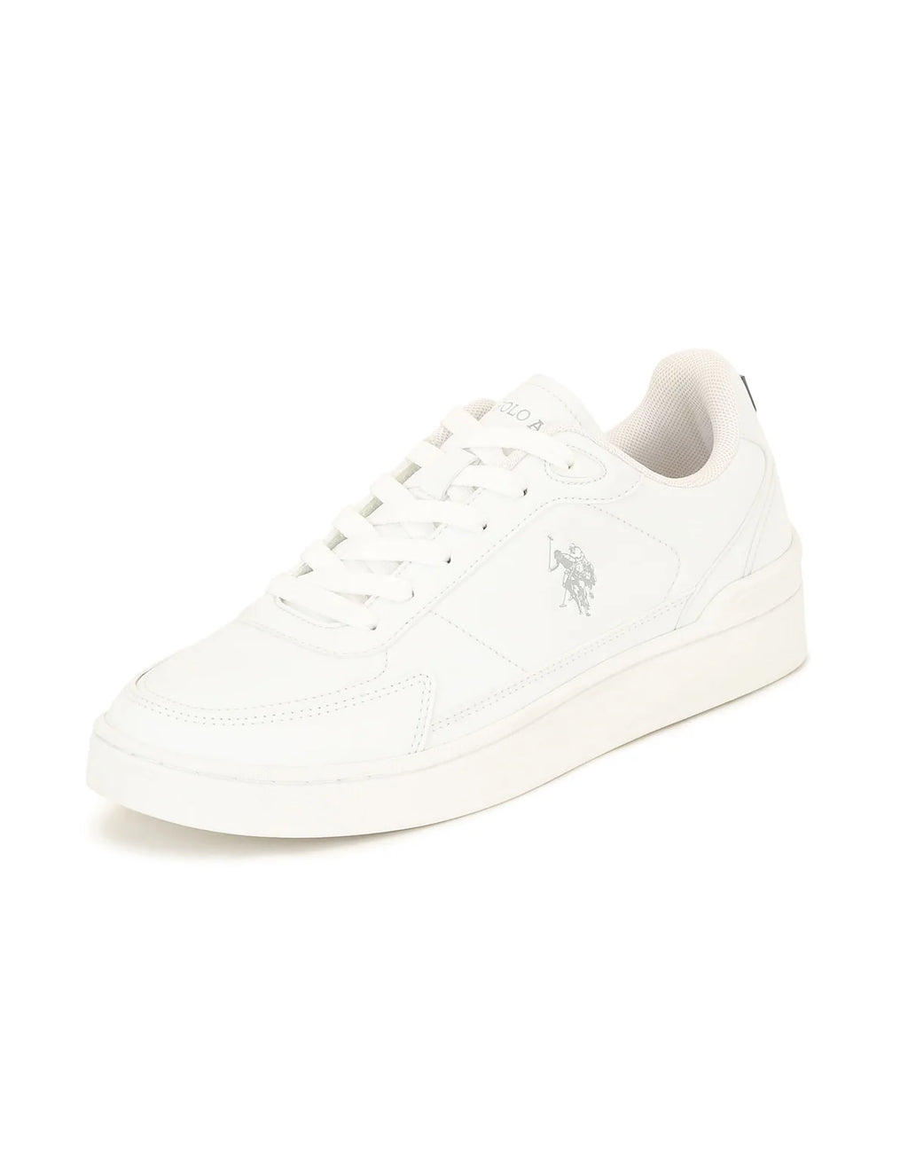 U.S.Polo Assn Men Round Toe Crest Sneakers