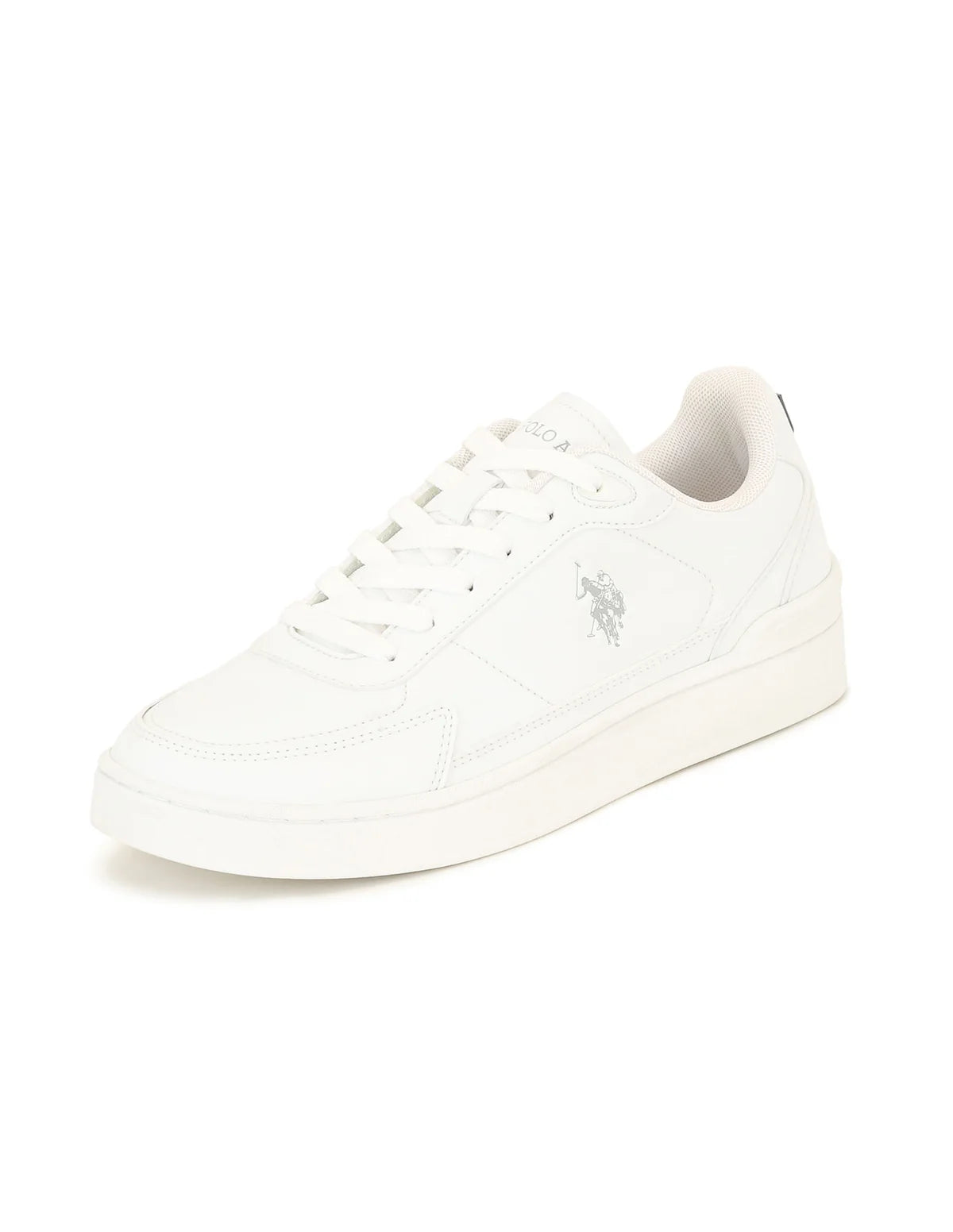 U.S.Polo Assn Men Round Toe Crest Sneakers