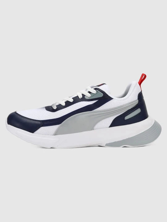 White Navy Cool Mid Grey