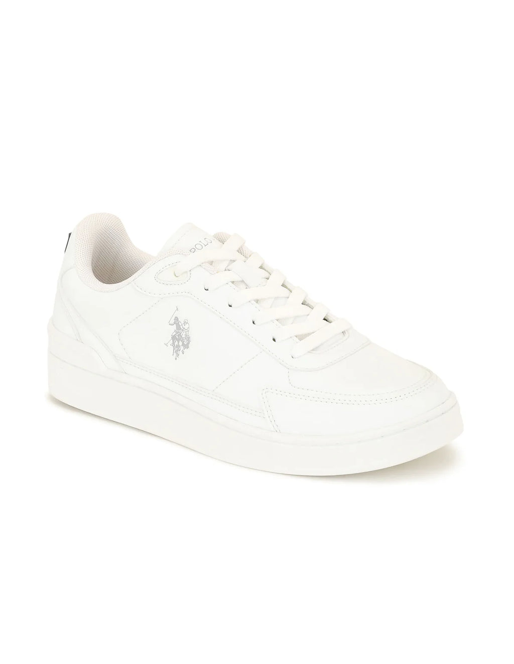 U.S.Polo Assn Men Round Toe Crest Sneakers