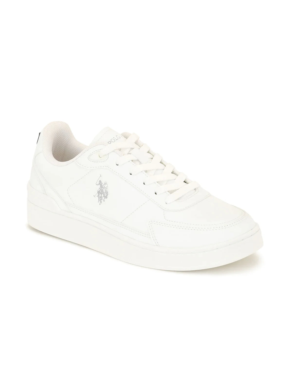U.S.Polo Assn Men Round Toe Crest Sneakers