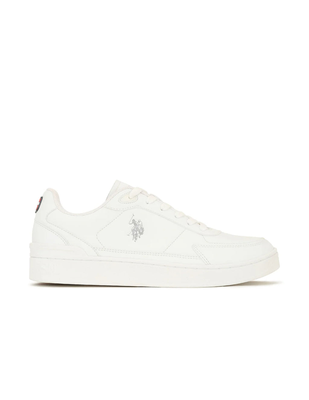 U.S.Polo Assn Men Round Toe Crest Sneakers