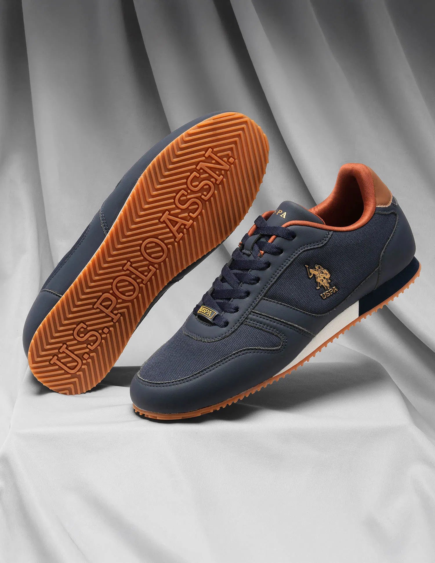 U.S. Polo ASSN. Men Lace Up Sneaker Shoes