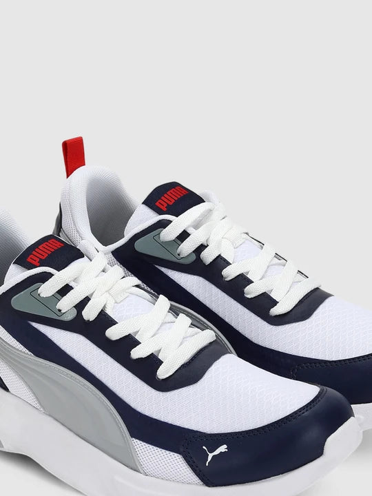 White Navy Cool Mid Grey