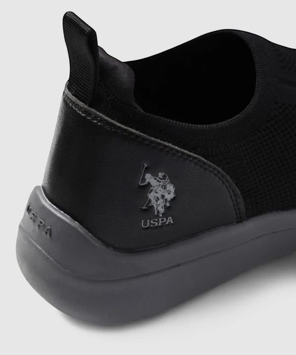U.S. POLO ASSN. TENORE 2.0 BLK Slip On Sneakers For Men