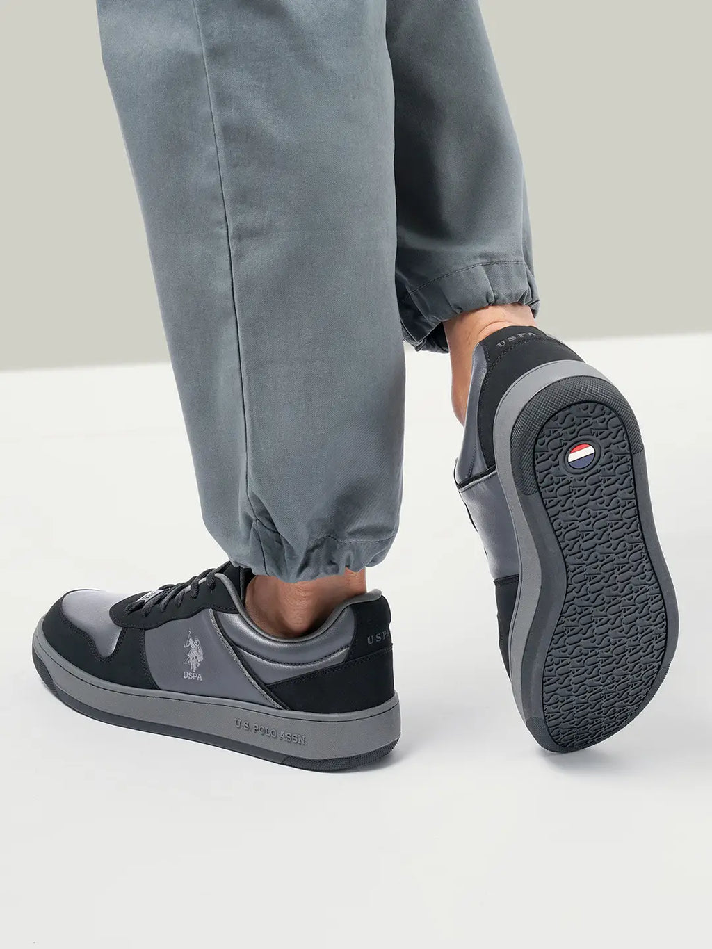 U.S. Polo Assn. Men Jaxon Retro Court Sneakers